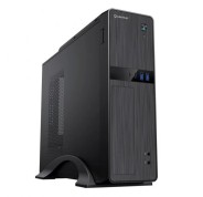 Unykach UK52112 Caja Torre MicroATX + Fuente de Alimentacion SFX 450W - Tamaño Disco Soportado 3.5\", 2.5\" - USB-A 3.2, USB-C y Audio