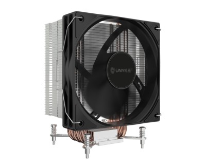 Unykach Unycool H61 Disipador CPU - Multisocket Universal - Ventilador 120mm - Color Negro