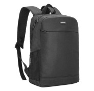 Unykach Urban MO156 Mochila para Portatil hasta 15.6\" - Compartimento Principal Acolchado - Bolsillo Frontal y Lateral - Correas Ajustables y Acolchadas - Color Negro