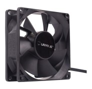 Unykach Ventilador 80mm - Velocidad Max. 2000rpm - Color Negro