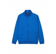 Upower Sotra Sudadera de Trabajo sin Capucha - Talla L - Cremallera, Polialgodon Perchado, Diseño Ergonomico, Puños y Dobladillo Elastico, Bolsillos Laterales, Proteccion DPI1 - Color Azul Regio