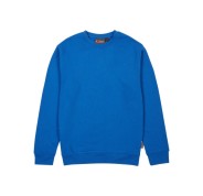 Upower Tupai Sudadera Cuello Redondo - Talla M - French Terry Verano, Algodon Suave y Poliester, Ajuste Duradero, Detalles Artesanales, Transpirable y Resistente - Color Azul Regio