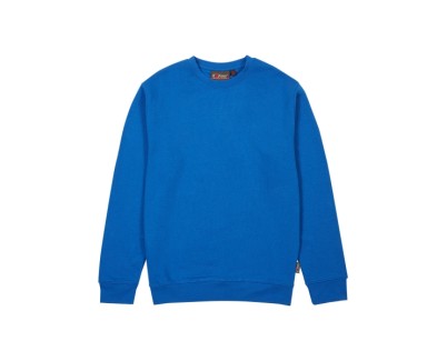 Upower Tupai Sudadera Cuello Redondo - Talla M - French Terry Verano, Algodon Suave y Poliester, Ajuste Duradero, Detalles Artesanales, Transpirable y Resistente - Color Azul Regio