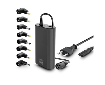 Urban Factory Alee Cargador Universal para Portatil de 45W - 1x USB-A - Color Negro