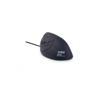 Urban Factory Ergo Next Raton Vertical Ergonomico con Cable - 1200-3600dpi - 6 Botones - Uso Zurdo - Color Negro