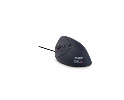 Urban Factory Ergo Next Raton Vertical Ergonomico con Cable - 1200-3600dpi - 6 Botones - Uso Zurdo - Color Negro