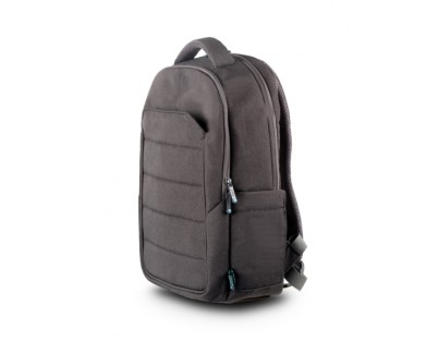 Urban Factory Greenee Mochila para Portatil 15.6\" - Ecologica - Doble Compartimento - Color Gris