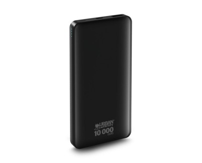 Urban Factory Juicee Max Powerbank 10000mAh - Entrada USB-C - Salida USB-C y USB-A - Color Negro