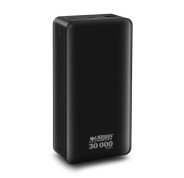 Urban Factory Juicee Max Powerbank 30000mAh - Entrada USB-C - Salida USB-C y USB-A - Color Negro