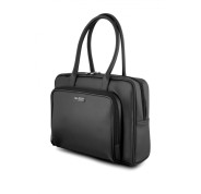 Urban Factory ladee Maletin para Portatil hasta 14\" - Bolsa de Mano - Color Negro