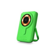 Urban Factory Magnee Power Powerbank Universal 10000mAh - Entrada USB-C - Salida USB-C, USB-A e Inalambrica - Color Verde Neon