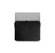 Urban Factory Memoree Funda para Portatil hasta 13\" - Espuma Viscoelastica - Compatible con Macbook Pro 13/ Macbook Air 13 - Color Negro