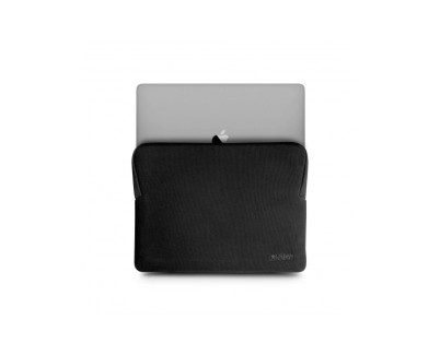 Urban Factory Memoree Funda para Portatil hasta 13\" - Espuma Viscoelastica - Compatible con Macbook Pro 13/ Macbook Air 13 - Color Negro