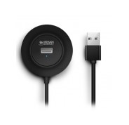 Urban Factory Minee HUB 4 en 1 - USB-A Macho - 4xUSB-A Hembra - Color Negro