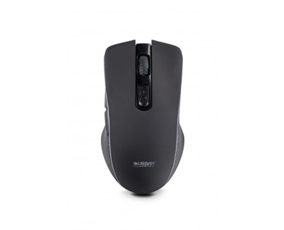 Urban Factory Onlee Raton Bluetooth 2.4Ghz - 1000-2400dpi - Bateria Recargable de 280mAh - 6 Botones - Uso Ambidiestro - Color Negro