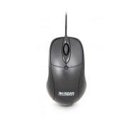 Urban Factory Raton con Cable USB - 800dpi - Uso Ambidiestro - Color Negro