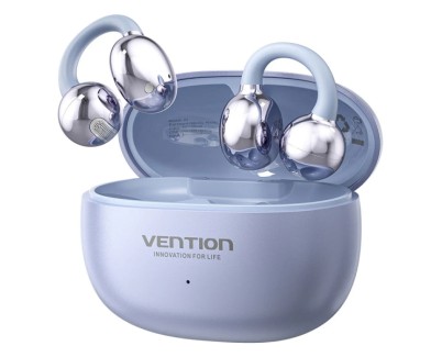 Vention A11 Clip-On Auriculares Intraurales Inalambricos - Bluetooth 6.0 - Alcance 10m - Estuche con Bateria de 400mAh - Color Blanco