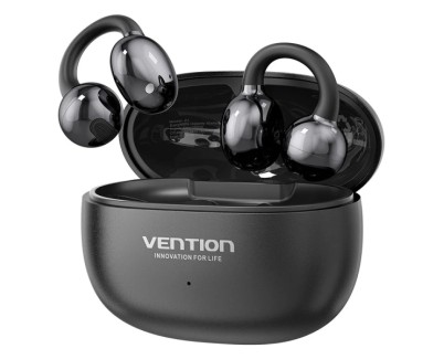Vention A11 Clip-On Auriculares Intraurales Inalambricos - Bluetooth 6.0 - Alcance 10m - Estuche con Bateria de 400mAh - Color Negro