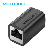 Vention Adaptador Conector RJ45 Cat7 FTP Hembra a Hembra - Color Negro