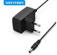 Vention Adaptador Corriente DC 3.5mm a Power Adapter (5V/2A) - 1.5m - Color Negro EU