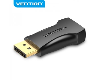 Vention Adaptador DisplayPort 1.2 Macho a HDMI 2.0 Hembra 4K - Color Negro