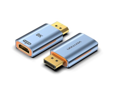 Vention Adaptador Displayport 1.4 8K Macho a HDMI 2.1 8K Hembra - Color Azul