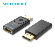 Vention Adaptador Displayport Macho a HDMI Hembra - Color Negro