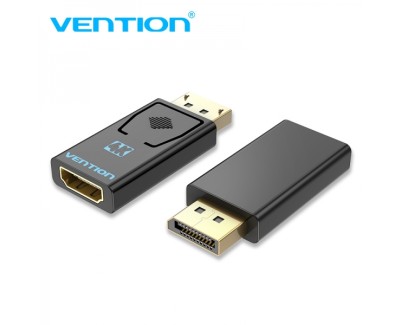 Vention Adaptador Displayport Macho a HDMI Hembra - Color Negro