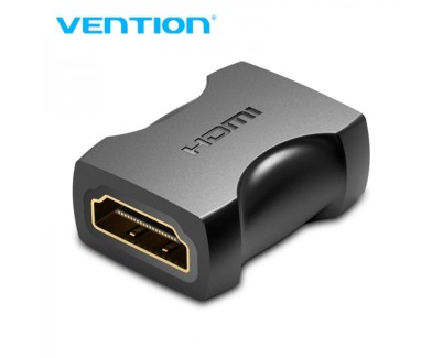 Vention Adaptador HDMI Hembra a HDMI Hembra 4K 2.0 - Color Negro