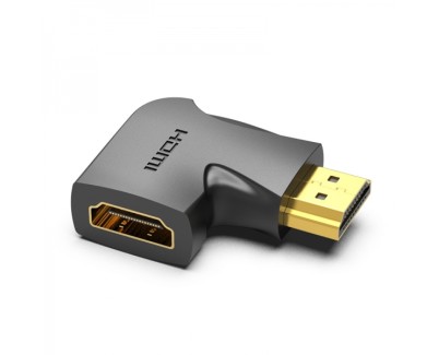 Vention Adaptador HDMI Macho a HDMI Hembra 4K 90º - Color Negro