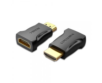 Vention Adaptador HDMI Macho a HDMI Hembra 4K - Color Negro