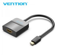 Vention Adaptador USB-C Macho a HDMI Hembra - Color Negro