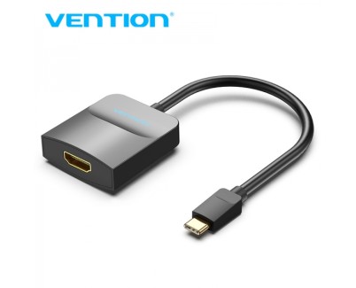 Vention Adaptador USB-C Macho a HDMI Hembra - Color Negro