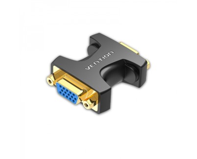 Vention Adaptador VGA Hembra a VGA Hembra - Color Negro