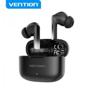 Vention Auriculares Bluetooth 5.3 con Estuche de Carga - 6h Autonomia ELF E04 - Color Negro