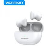 Vention Auriculares Bluetooth 5.3 con Estuche de Carga - 6h Autonomia - Tiny T12 - Color Blanco