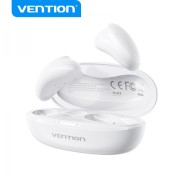 Vention Auriculares Bluetooth 5.3 con Estuche de Carga - 8h Autonomia - Tiny T11 - Color Blanco