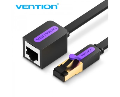 Vention Cable Alargador de Red UTP RJ45 Cat.7 - 2m - Color Negro
