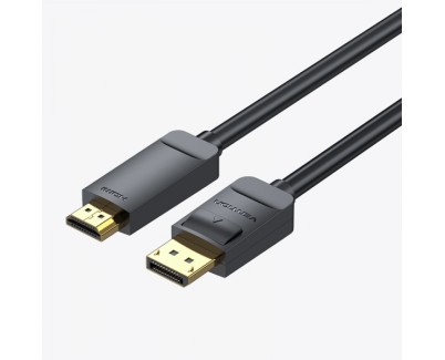 Vention Cable Conversor DisplayPort Macho a HDMI Macho 4K - 1m - Color Negro