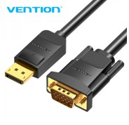 Vention Cable Conversor Displayport Macho a VGA Macho - 2m - Color Negro