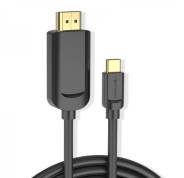Vention Cable Conversor USB-C Macho a HDMI Macho 4K 1.4 - 2m - Color Negro