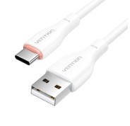 Vention Cable de Carga USB-A/USB-C - 480Mbps - 3A - 15W Max - Color Blanco