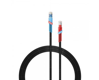Vention Cable de Red SFTP Cat.8 Gaming - 1m - Color Negro