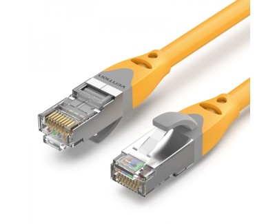 Vention Cable de Red SFTP RJ45 Cat.6a - 1m - Color Amarillo