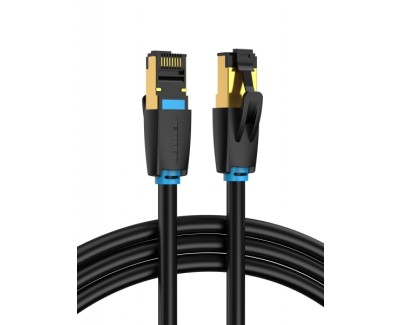 Vention Cable de Red SFTP RJ45 Cat.8 - 2m - Color Negro