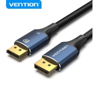 Vention Cable DisplayPort 1.4 8K Trenzado - 1.5 Metros - Resolucion 8K@60Hz - 4K@144Hz - HDR - Compatible FreeSync/G-Sync - Color Azul