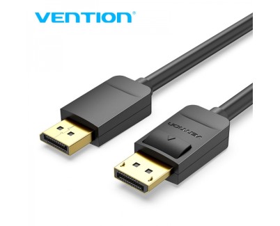 Vention Cable Displayport Macho a Displayport Macho 1.2 4K - 5m - Color Negro