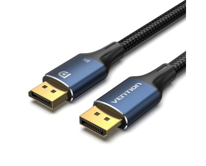 Vention Cable DisplayPort Macho a DisplayPort Macho 1.4 8K - 3m - Trenzado - Color Azul