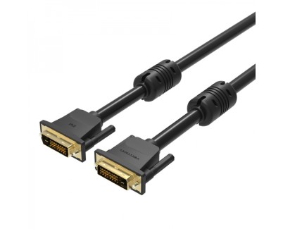Vention Cable DVI-D Macho a DVI-D Macho - 1m - Color Negro