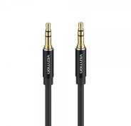 Vention Cable Estereo Jack 3.5 Macho a Jack 3.5 Macho - 0.5m - Color Negro